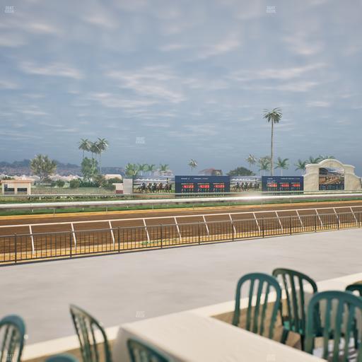 Del Mar Thoroughbred Club - Section Stretch Run Grill G Lvl 1 Tbl 330 Seat View