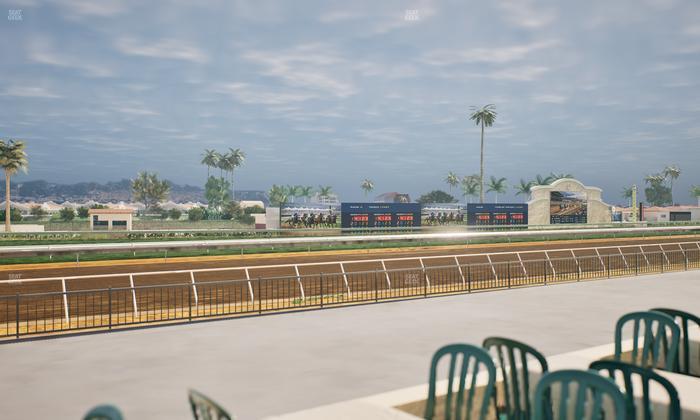 Del Mar Thoroughbred Club - Section Stretch Run Grill G Lvl 1 Tbl 330 Seat View
