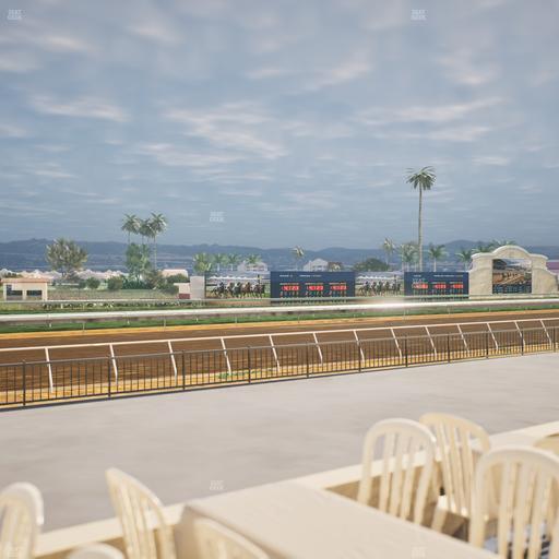 Del Mar Thoroughbred Club - Section Stretch Run Grill G Lvl 1 Tbl 330 Seat View