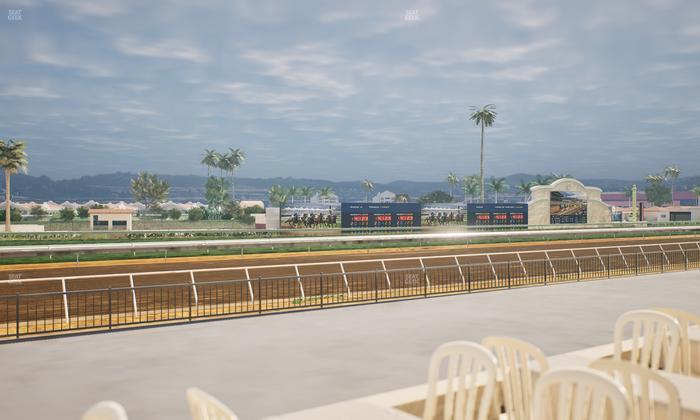 Del Mar Thoroughbred Club - Section Stretch Run Grill G Lvl 1 Tbl 330 Seat View