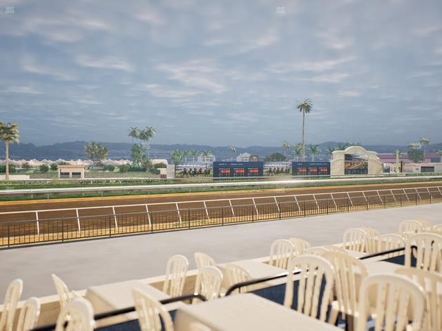 Del Mar Thoroughbred Club - Section Stretch Run Grill G Lvl 1 Tbl 331 Seat View
