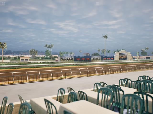 Del Mar Thoroughbred Club - Section Stretch Run Grill G Lvl 1 Tbl 331 Seat View