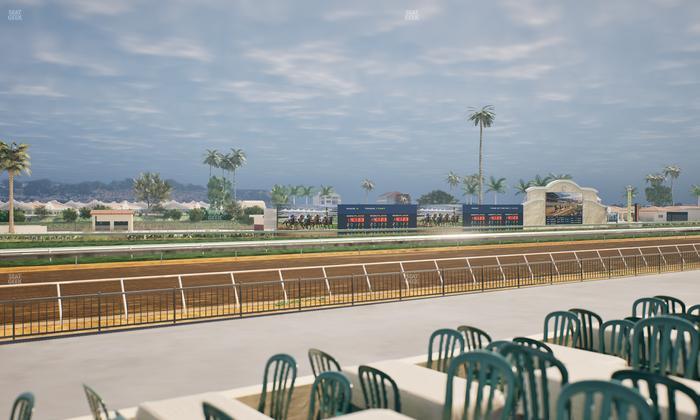 Del Mar Thoroughbred Club - Section Stretch Run Grill G Lvl 1 Tbl 331 Seat View