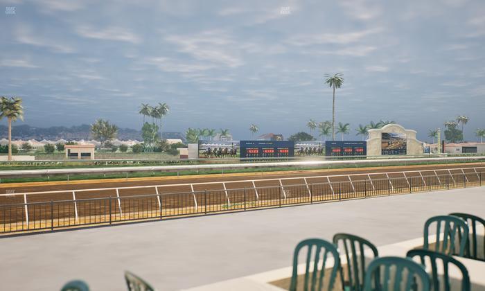 Del Mar Thoroughbred Club - Section Stretch Run Grill G Lvl 1 Tbl 332 Seat View