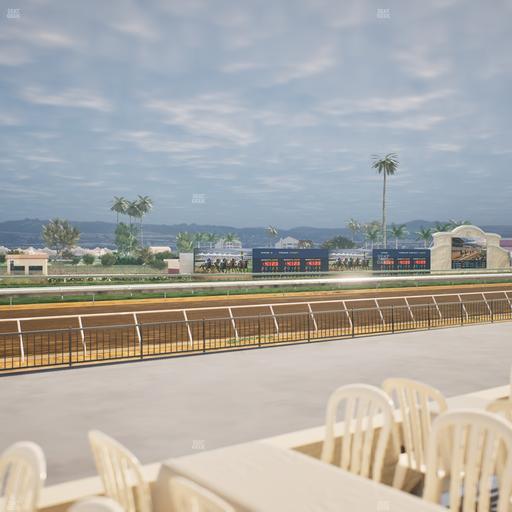 Del Mar Thoroughbred Club - Section Stretch Run Grill G Lvl 1 Tbl 332 Seat View