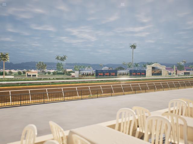 Del Mar Thoroughbred Club - Section Stretch Run Grill G Lvl 1 Tbl 332 Seat View