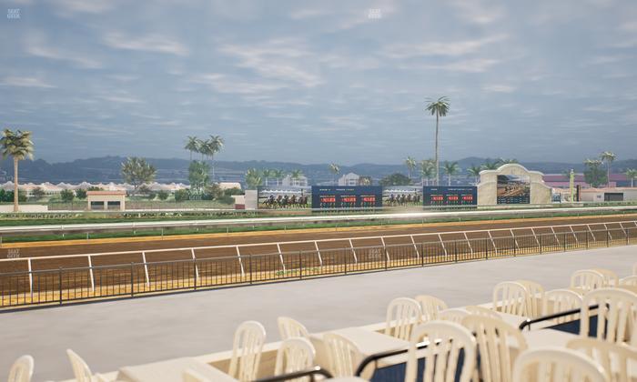 Del Mar Thoroughbred Club - Section Stretch Run Grill G Lvl 1 Tbl 333 Seat View