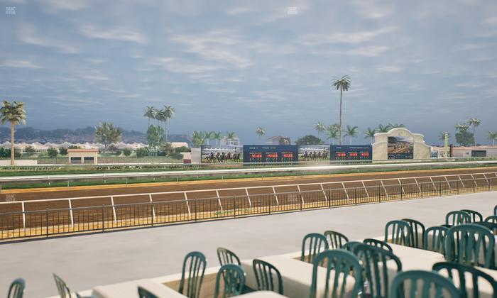 Del Mar Thoroughbred Club - Section Stretch Run Grill G Lvl 1 Tbl 333 Seat View