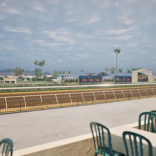 Del Mar Thoroughbred Club - Section Stretch Run Grill G Lvl 1 Tbl 340 Seat View