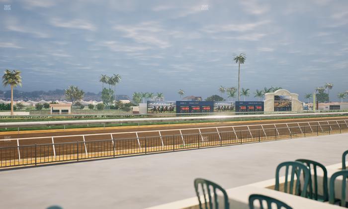 Del Mar Thoroughbred Club - Section Stretch Run Grill G Lvl 1 Tbl 340 Seat View