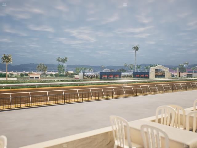 Del Mar Thoroughbred Club - Section Stretch Run Grill G Lvl 1 Tbl 340 Seat View