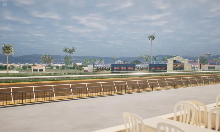 Del Mar Thoroughbred Club - Section Stretch Run Grill G Lvl 1 Tbl 340 Seat View