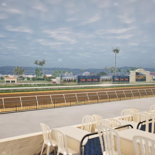 Del Mar Thoroughbred Club - Section Stretch Run Grill G Lvl 1 Tbl 341 Seat View