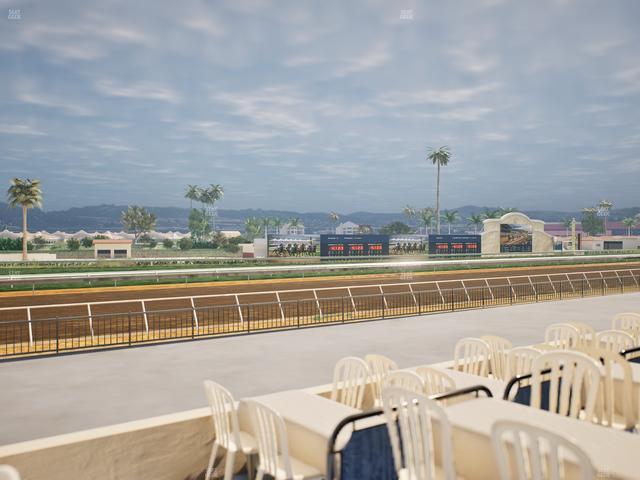 Del Mar Thoroughbred Club - Section Stretch Run Grill G Lvl 1 Tbl 341 Seat View