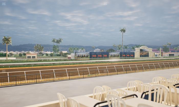 Del Mar Thoroughbred Club - Section Stretch Run Grill G Lvl 1 Tbl 341 Seat View