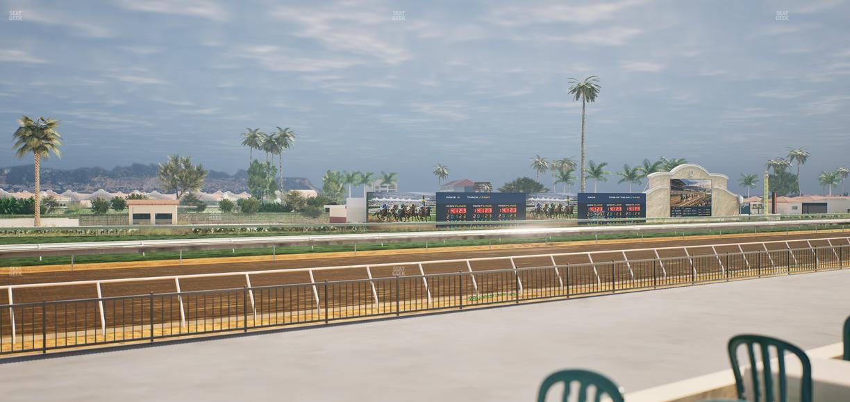 Del Mar Thoroughbred Club - Section Stretch Run Grill G Lvl 1 Tbl 342 Seat View