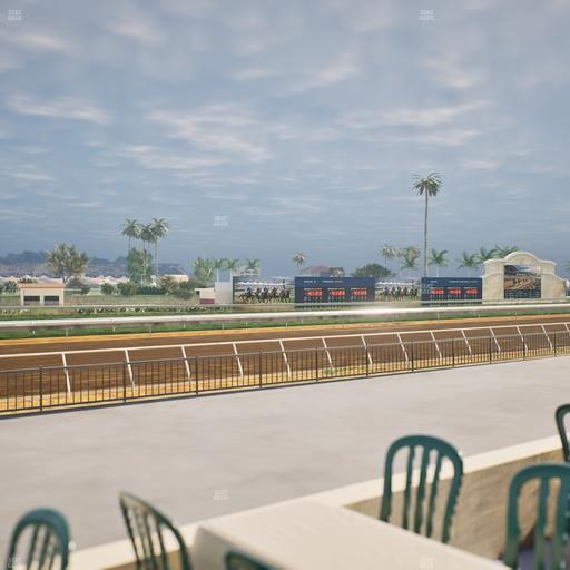 Del Mar Thoroughbred Club - Section Stretch Run Grill G Lvl 1 Tbl 342 Seat View