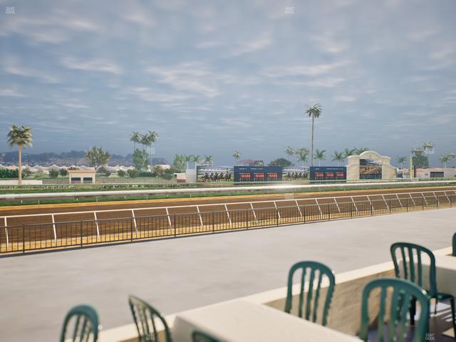 Del Mar Thoroughbred Club - Section Stretch Run Grill G Lvl 1 Tbl 342 Seat View