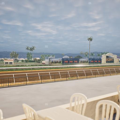 Del Mar Thoroughbred Club - Section Stretch Run Grill G Lvl 1 Tbl 342 Seat View