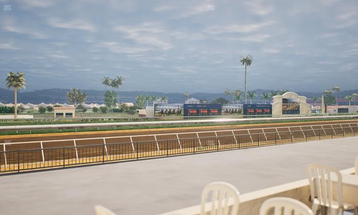 Del Mar Thoroughbred Club - Section Stretch Run Grill G Lvl 1 Tbl 342 Seat View