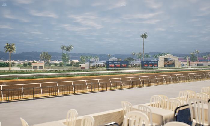 Del Mar Thoroughbred Club - Section Stretch Run Grill G Lvl 1 Tbl 343 Seat View