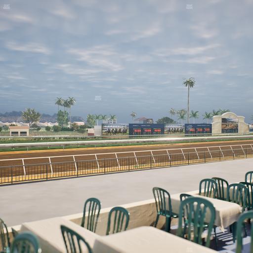 Del Mar Thoroughbred Club - Section Stretch Run Grill G Lvl 1 Tbl 343 Seat View