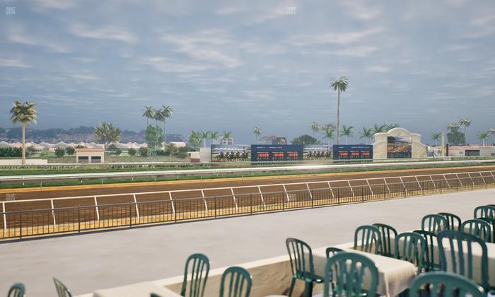 Del Mar Thoroughbred Club - Section Stretch Run Grill G Lvl 1 Tbl 343 Seat View