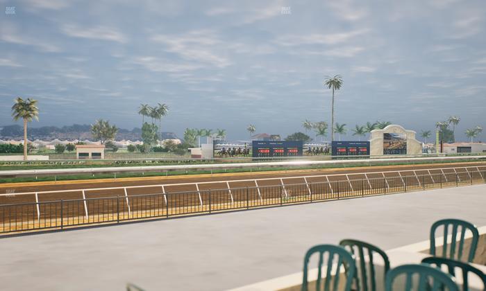 Del Mar Thoroughbred Club - Section Stretch Run Grill G Lvl 1 Tbl 344 Seat View