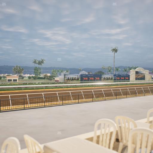 Del Mar Thoroughbred Club - Section Stretch Run Grill G Lvl 1 Tbl 344 Seat View