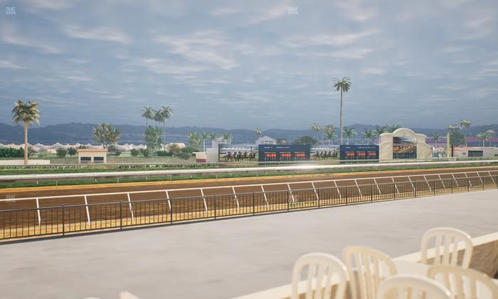 Del Mar Thoroughbred Club - Section Stretch Run Grill G Lvl 1 Tbl 344 Seat View