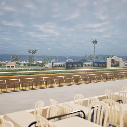 Del Mar Thoroughbred Club - Section Stretch Run Grill G Lvl 1 Tbl 345 Seat View