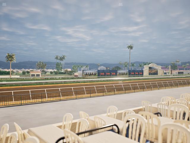 Del Mar Thoroughbred Club - Section Stretch Run Grill G Lvl 1 Tbl 345 Seat View