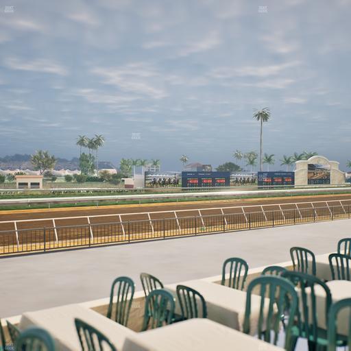 Del Mar Thoroughbred Club - Section Stretch Run Grill G Lvl 1 Tbl 345 Seat View