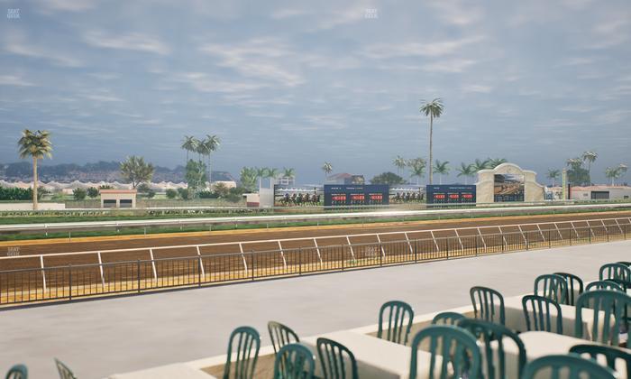 Del Mar Thoroughbred Club - Section Stretch Run Grill G Lvl 1 Tbl 345 Seat View