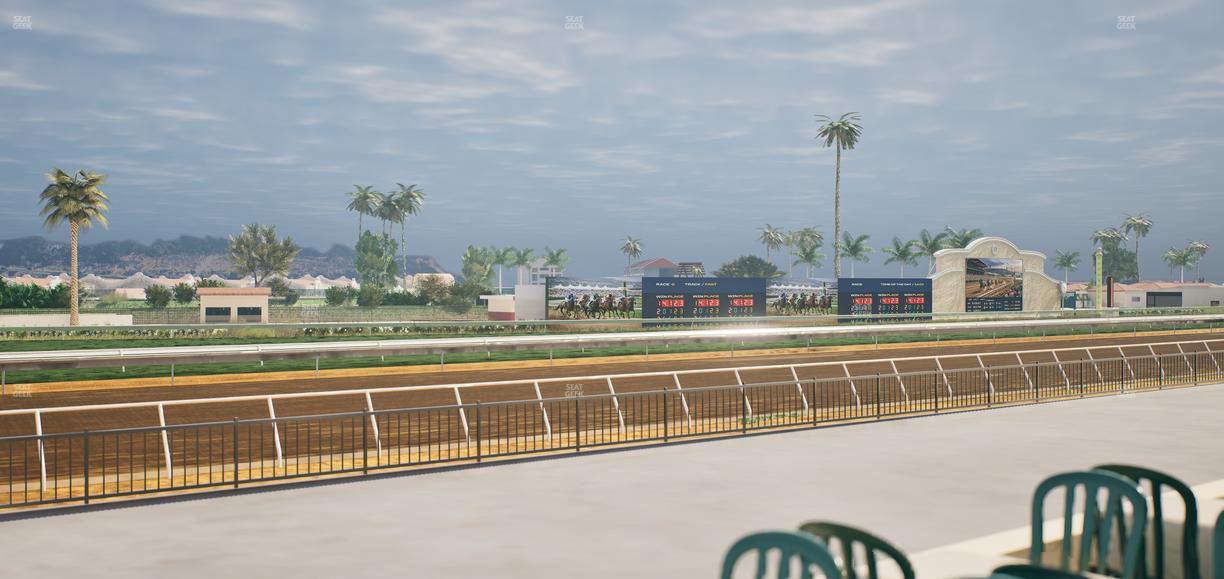 Del Mar Thoroughbred Club - Section Stretch Run Grill G Lvl 1 Tbl 346 Seat View