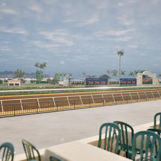 Del Mar Thoroughbred Club - Section Stretch Run Grill G Lvl 1 Tbl 346 Seat View