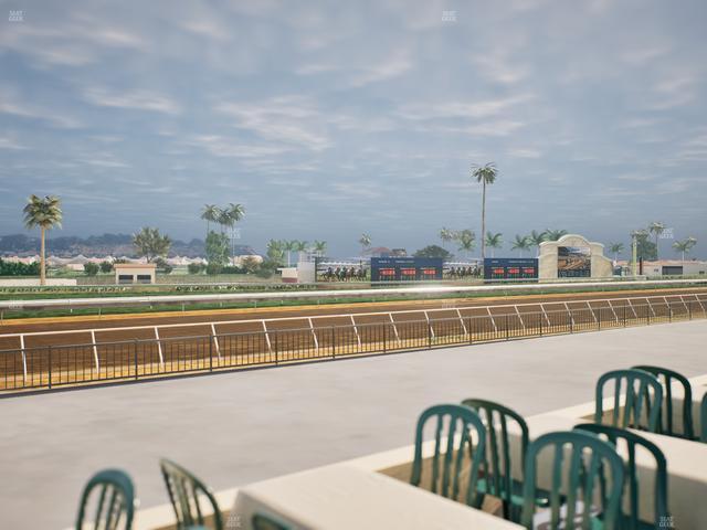 Del Mar Thoroughbred Club - Section Stretch Run Grill G Lvl 1 Tbl 346 Seat View