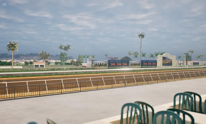Del Mar Thoroughbred Club - Section Stretch Run Grill G Lvl 1 Tbl 346 Seat View