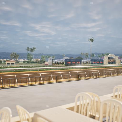 Del Mar Thoroughbred Club - Section Stretch Run Grill G Lvl 1 Tbl 346 Seat View