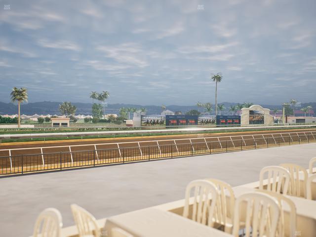 Del Mar Thoroughbred Club - Section Stretch Run Grill G Lvl 1 Tbl 346 Seat View