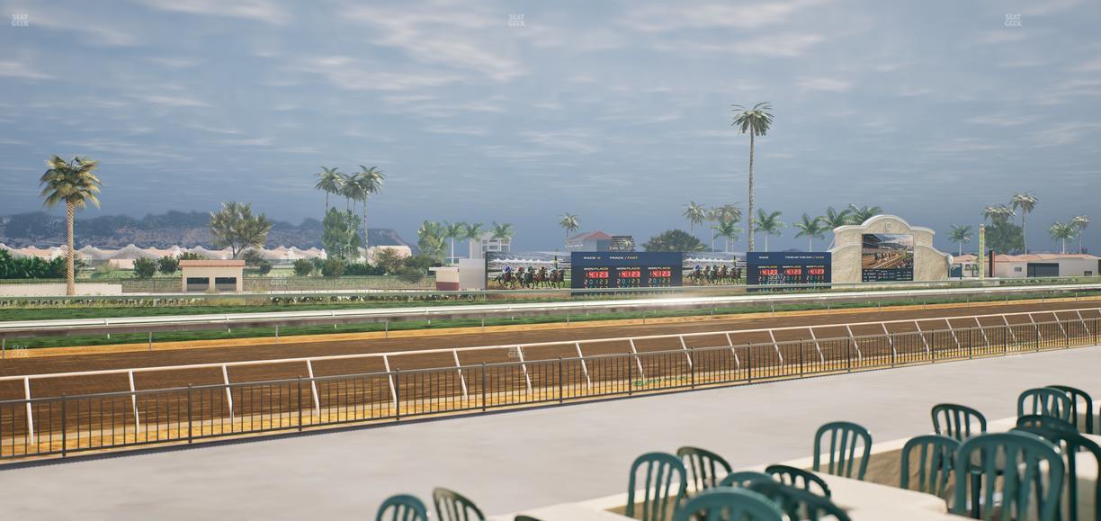 Del Mar Thoroughbred Club - Section Stretch Run Grill G Lvl 1 Tbl 347 Seat View