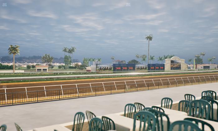 Del Mar Thoroughbred Club - Section Stretch Run Grill G Lvl 1 Tbl 347 Seat View
