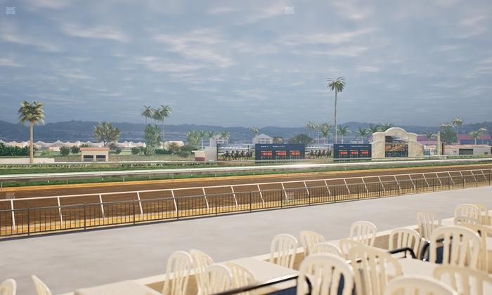 Del Mar Thoroughbred Club - Section Stretch Run Grill G Lvl 1 Tbl 347 Seat View