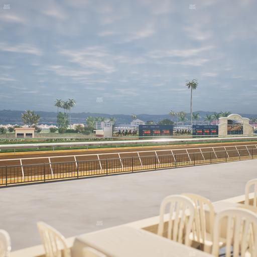 Del Mar Thoroughbred Club - Section Stretch Run Grill G Lvl 1 Tbl 348 Seat View