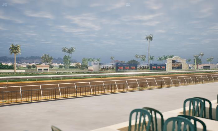 Del Mar Thoroughbred Club - Section Stretch Run Grill G Lvl 1 Tbl 348 Seat View