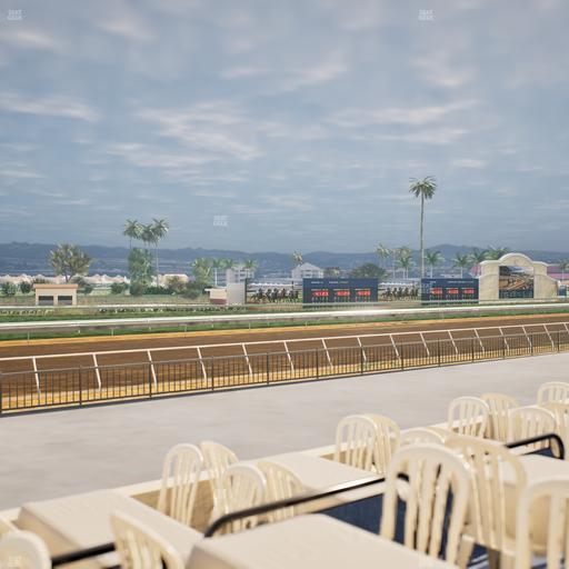 Del Mar Thoroughbred Club - Section Stretch Run Grill G Lvl 1 Tbl 349 Seat View