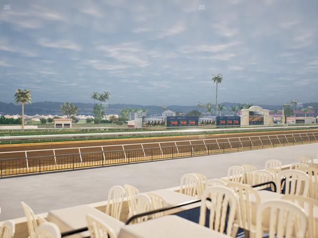 Del Mar Thoroughbred Club - Section Stretch Run Grill G Lvl 1 Tbl 349 Seat View