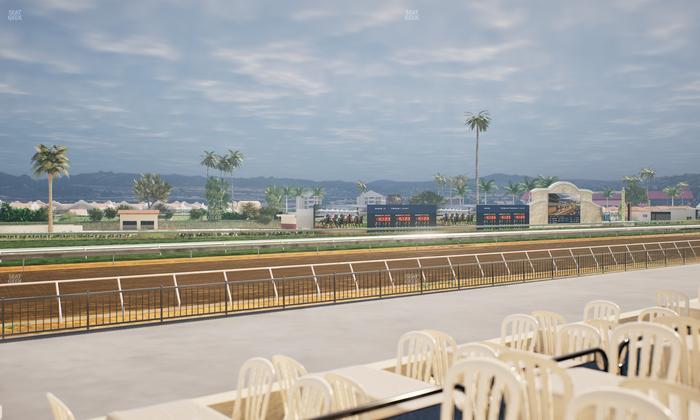 Del Mar Thoroughbred Club - Section Stretch Run Grill G Lvl 1 Tbl 349 Seat View