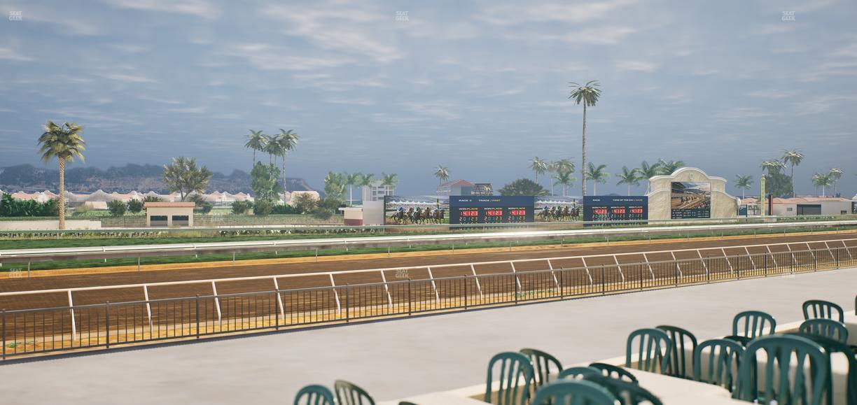 Del Mar Thoroughbred Club - Section Stretch Run Grill G Lvl 1 Tbl 349 Seat View