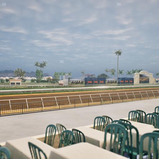 Del Mar Thoroughbred Club - Section Stretch Run Grill G Lvl 1 Tbl 349 Seat View